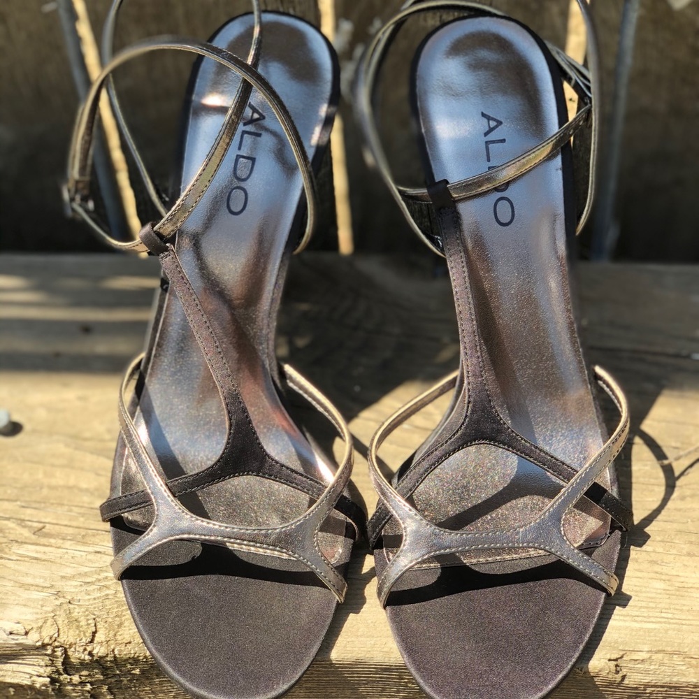 Evening Studded Heel shoes